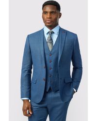 Antique Rogue - Steel Slim Fit Texture Stretch Jacket - Lyst