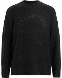 AllSaints - Allsaints Curv Crew Jumper - Lyst