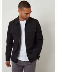 Threadbare - Lightweight Collared Zip Up Jacket - Lyst