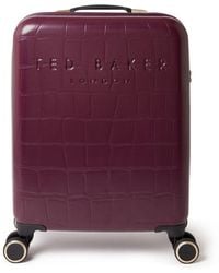 Ted Baker - Icon Croc Cabin Case - Lyst