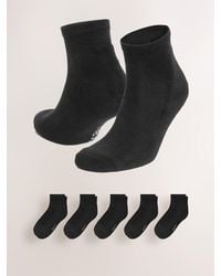 Next - Cushioned Mid Trainer Socks 5 Pack - Lyst