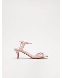 Phase Eight - Phase Eight Suede Strappy Sandals - Lyst