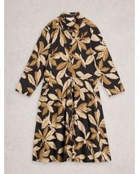 White Stuff - Ria Jersey Shirt Dress - Lyst