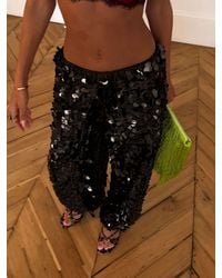 Never Fully Dressed - Sequin Naomi Trousers - Lyst