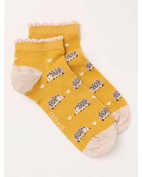 FatFace - Hedgehog Trainer Socks - Lyst