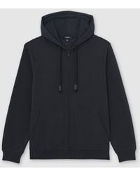 Reiss - Cotton-Blend Zip-Through Hoodie - Lyst