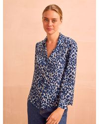 Aspiga - Milena Viscose Crepe Printed Shirt - Lyst