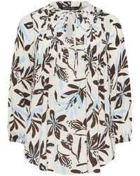 Evans - Shirred Boho Top - Lyst