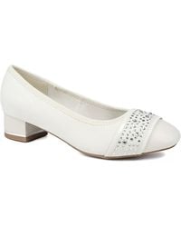 Pavers - Wide Fit Slip-On Court Shoes - Lyst
