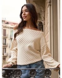 Threadbare - Mid Slash Neck Knitted Jumper - Lyst