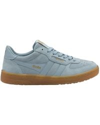Gola - Hawk Suede 86 Lace-Up Trainers - Lyst