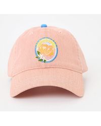 Oliver Bonas - Light Badge Cap Hat - Lyst