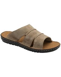 Dunlop - Mule Open Toe Sandals - Lyst