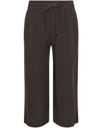 M Com - Petite Wide Leg Culottes - Lyst