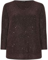 Evans - Sparkly Jumper - Lyst