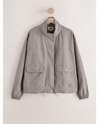 Self - Funnel Neck Jacket - Lyst