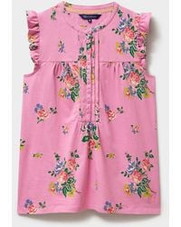 Crew - Lydia Printed Top - Lyst