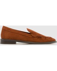 schuh - Lorena Clean Ruched Loafer - Lyst