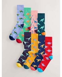 Next - Bright/ Dinosaur Pattern Socks 8 Pack - Lyst