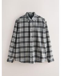 Next - Signature Long Sleeve Check Shirt - Lyst