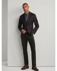 Hackett - Regular Fit Trinity Brushed Cord 5 Pocket Trousers - Lyst