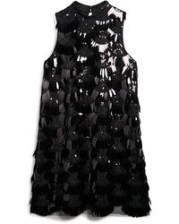 Superdry - A-Line Fringe Sequin Dress - Lyst