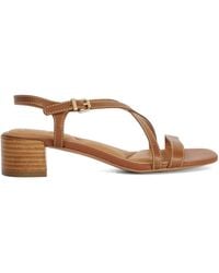 Dune - Leather Jordin Ankle Strap Sandals - Lyst