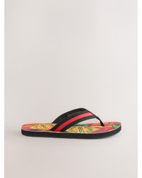 Next - Textile Flip Flops - Lyst