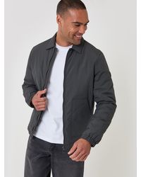 Threadbare - Showerproof Collared Harrington Jacket - Lyst