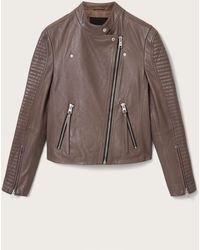 AllSaints - Allsaints Raul Biker Jacket - Lyst