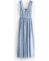 Next - Mesh Multiway Wedding Guest Bridesmaid Maxi Dress - Lyst
