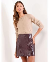 Lipsy - Petite Mini Skirt - Lyst