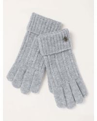 FatFace - Fatface Pointelle Knit Gloves - Lyst