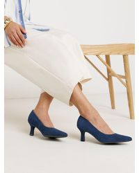 JD Williams - Schuhe Mit Spitzer Zehenpartie Und Kitten-Absatz - Lyst