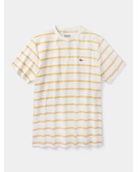 aubi - Berkeley Slub 100% Cotton T-Shirt - Lyst