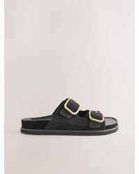 Next - Forever Comfort Double Strap Footbed Sandals - Lyst