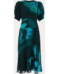 Phase Eight - Nancy Floral Print Midi Dress - Lyst