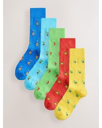 Next - Pattern Socks 5 Pack - Lyst