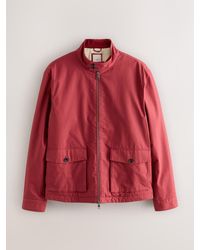 Next - Borg Lined Shower Resistant Harrington Jacket - Lyst