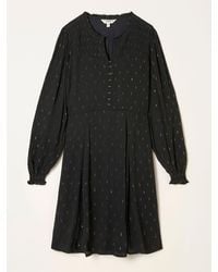 FatFace - Fatface Jesse Metallic Mini Dress - Lyst