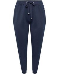 Evans - Luxe Zip Pocket Joggers - Lyst