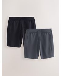 Next - Zip Pocket Jersey Shorts 2 Pack - Lyst