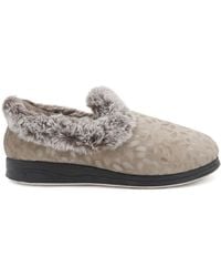Pavers - Wide Fit Hands Free Luxury Memory Foam Slippers - Lyst