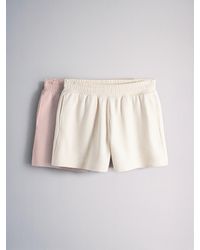 The Set - 2 Pack Sweat Shorts - Lyst