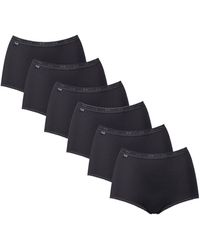 Sloggi - Basic+ Maxi Knickers 6 Pack - Lyst