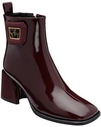 Lotus - Patent Heeled Ankle Boots - Lyst