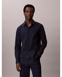 Calvin Klein - Slim Stretch Button Down Shirt - Lyst