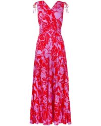 Joe Browns - Petite Floral Print Sleeveless Tie Shoulder Cotton Maxi Dress - Lyst