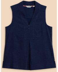 White Stuff - Celia Jersey Mix Shirt - Lyst