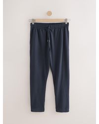 Next - Open Hem Regular Fit Brushback Joggers - Lyst